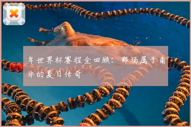 年世界杯赛程全回顾：那场属于南非的夏日传奇